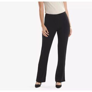 MM.LaFleur Womens Clooney Light Twill Trouser Pants Size 10 Black Wide leg